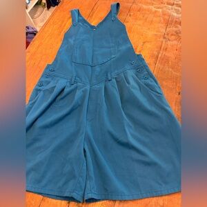 Vintage 80s Shorts Romper